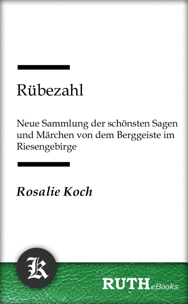 Book cover for Rübezahl