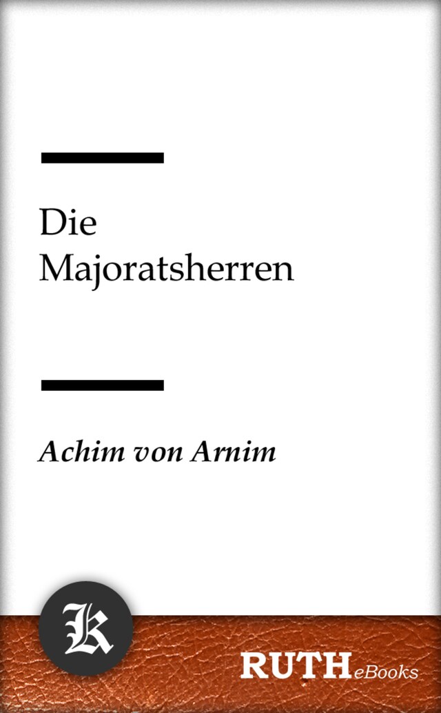 Okładka książki dla Die Majoratsherren