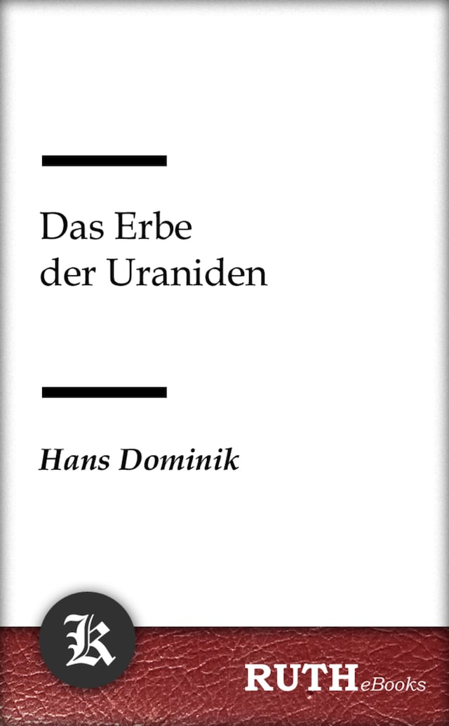 Kirjankansi teokselle Das Erbe der Uraniden