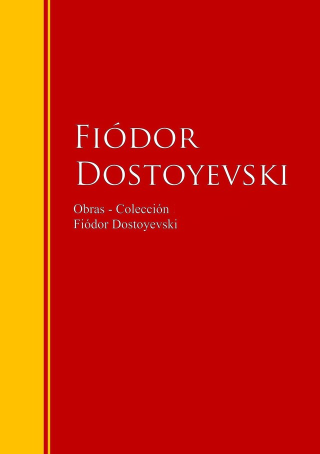 Buchcover für Obras - Colección de Fiódor Dostoyevski