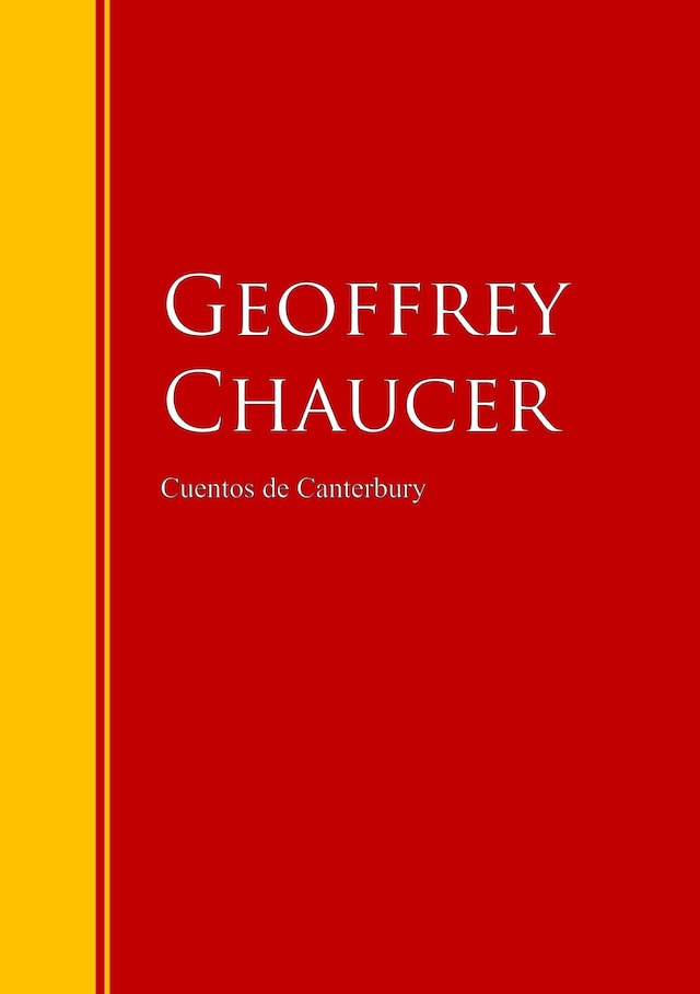 Book cover for Cuentos de Canterbury