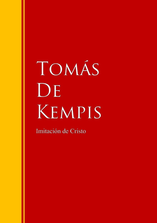 Book cover for Imitación de Cristo