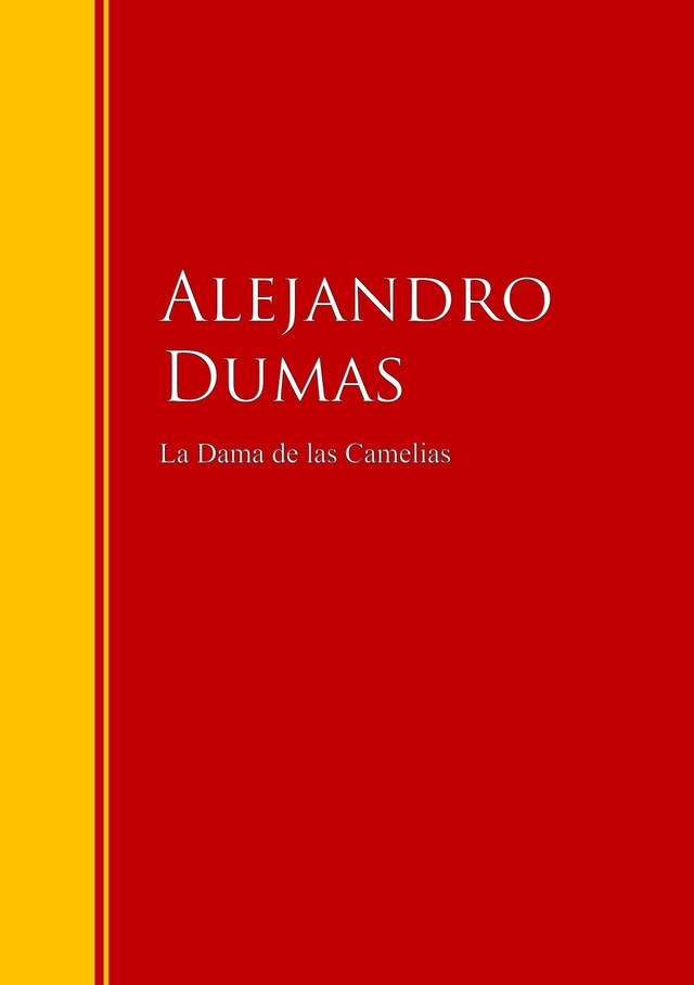 Kirjankansi teokselle La Dama de las Camelias