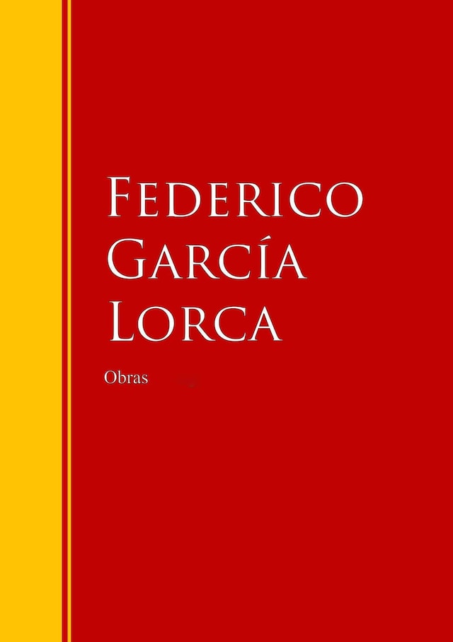 Okładka książki dla Obras de Federico García Lorca