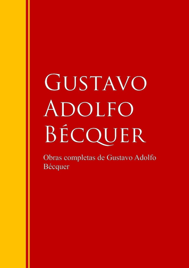 Book cover for Obras de Gustavo Adolfo Bécquer