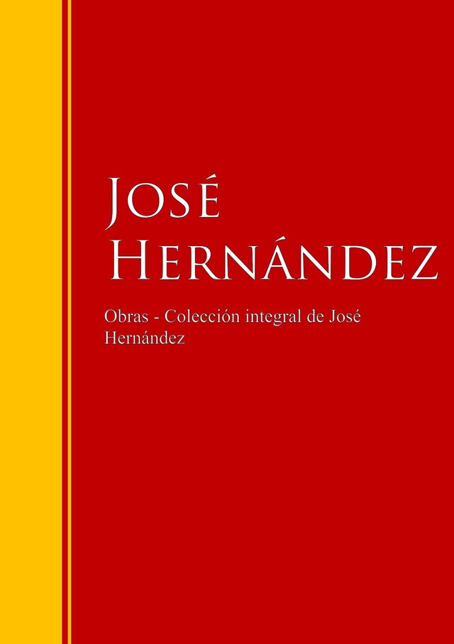 Copertina del libro per Obras de José Hernández