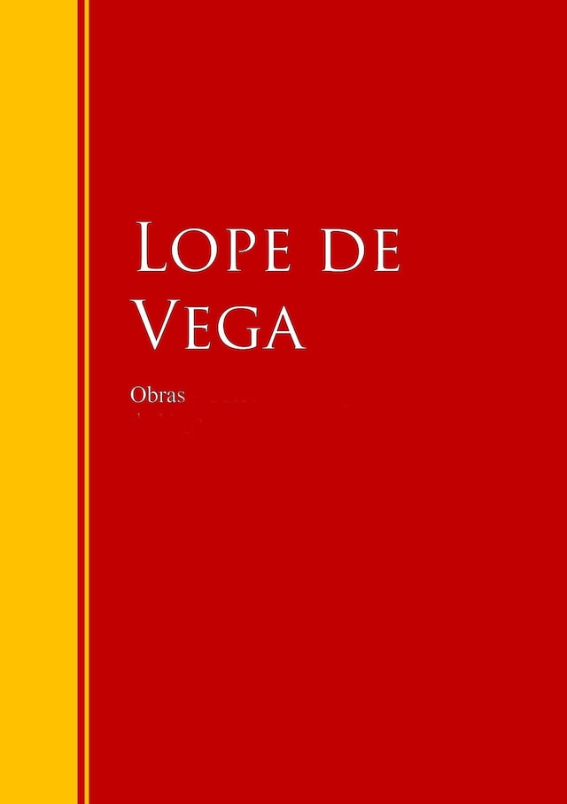 Book cover for Obras de Lope de Vega