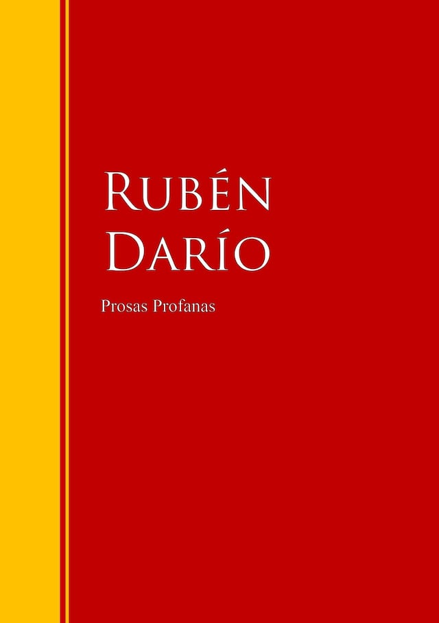 Book cover for Prosas Profanas