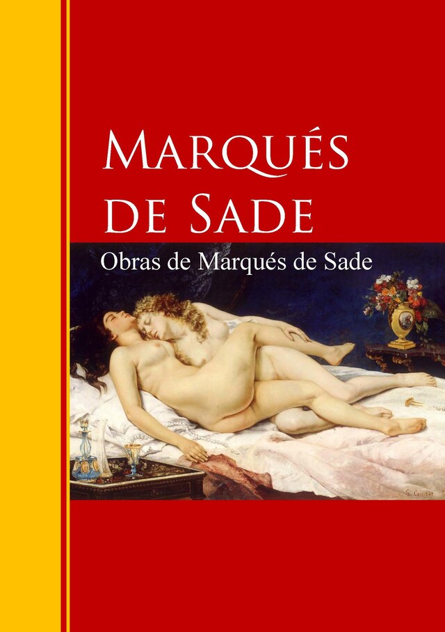 Boekomslag van Obras de Marqués de Sade