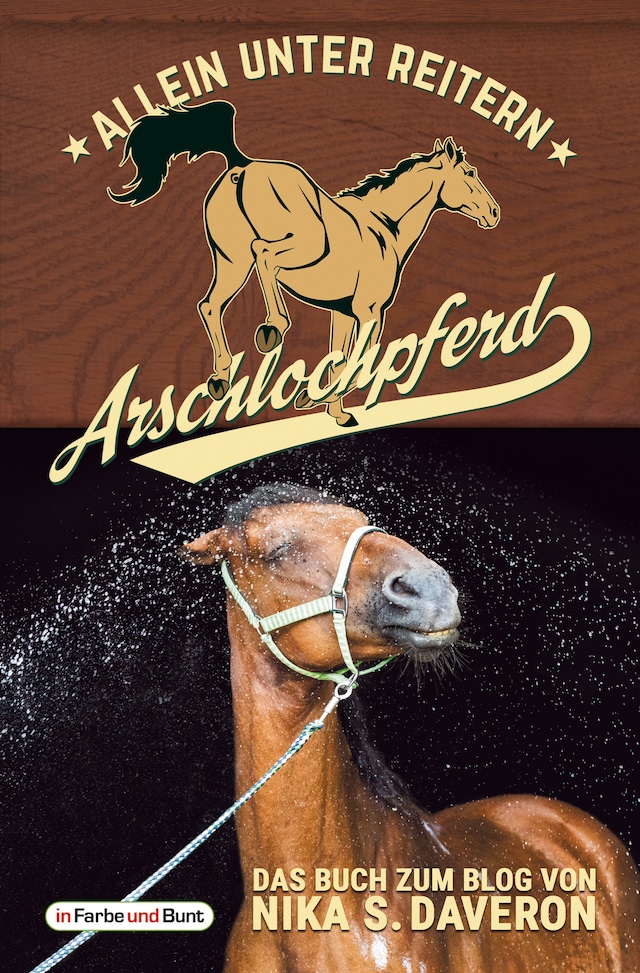 Book cover for Arschlochpferd - Allein unter Reitern