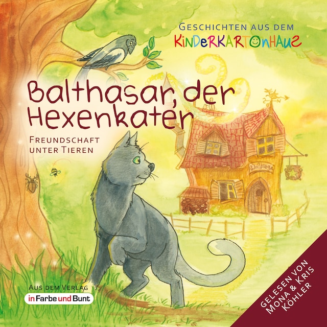 Book cover for Balthasar, der Hexenkater - Freundschaft unter Tieren