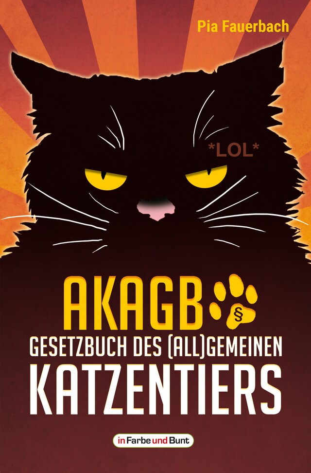 Boekomslag van AKAGB - Gesetzbuch des (all)gemeinen Katzentiers