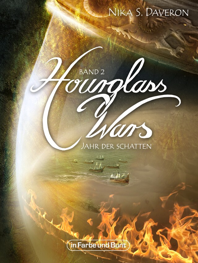 Copertina del libro per Hourglass Wars - Jahr der Schatten (Band 2)