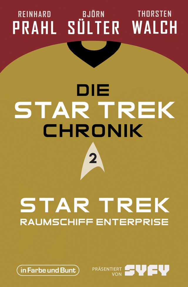 Buchcover für Die Star-Trek-Chronik - Teil 2: Star Trek: Raumschiff Enterprise