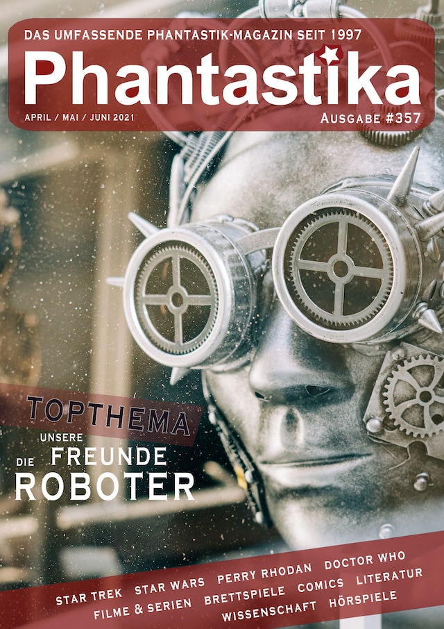 Bogomslag for Phantastika Magazin #357: April/Mai/Juni 2021