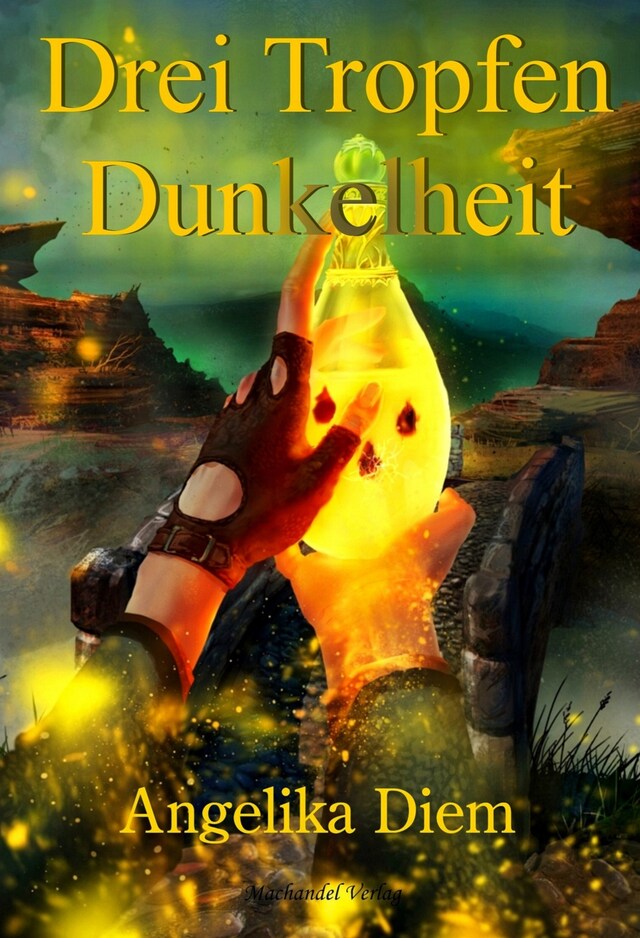 Book cover for Drei Tropfen Dunkelheit