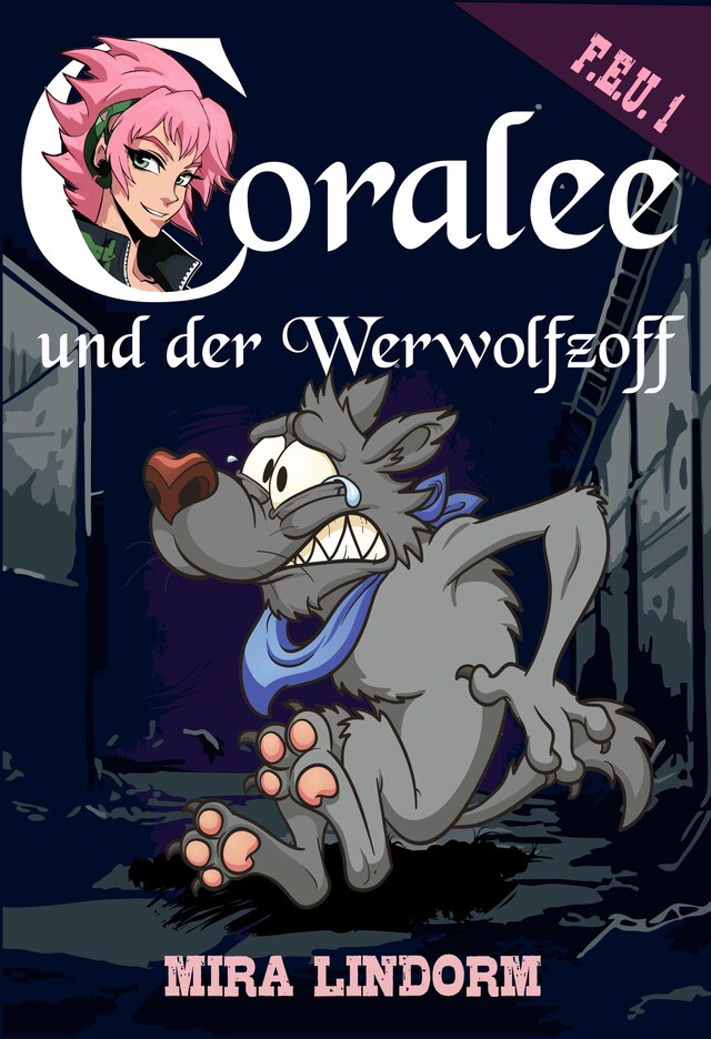 Boekomslag van Coralee und der Werwolfzoff