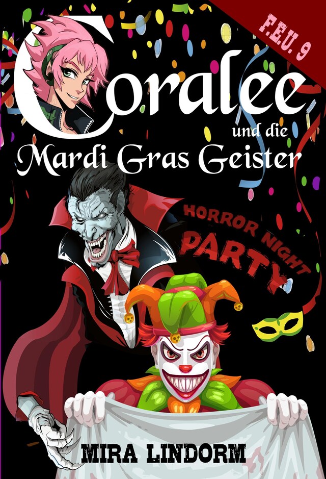 Book cover for Coralee und die Mardi Gras Geister