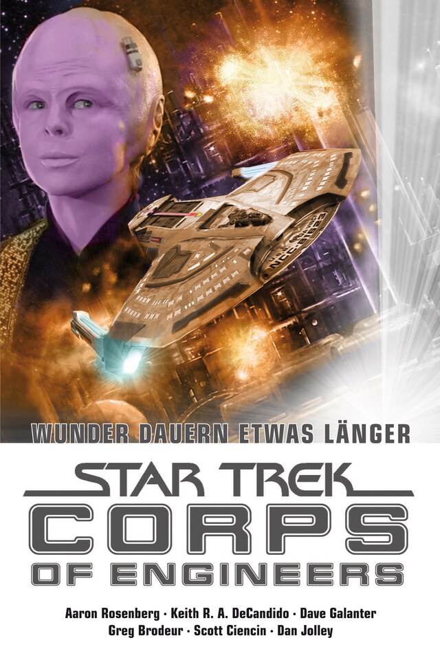 Okładka książki dla Star Trek - Corps of Engineers Sammelband 3: Wunder dauern etwas länger