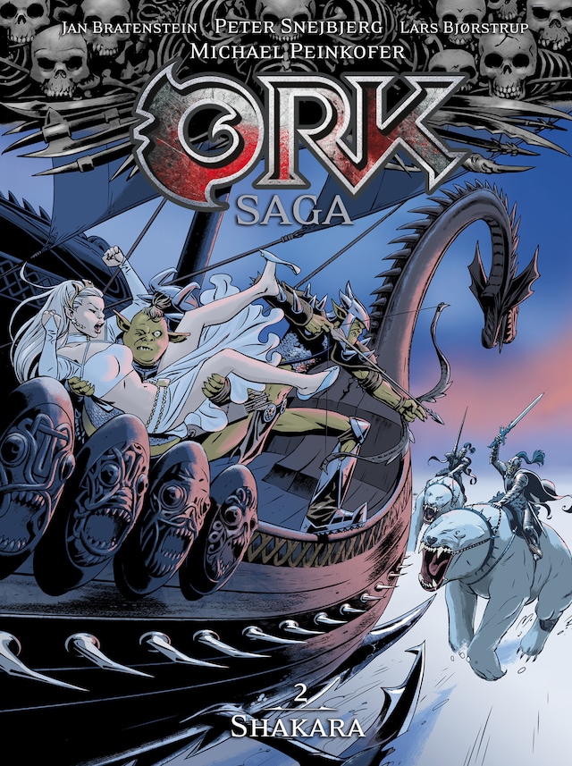 Book cover for Ork-Saga 2: Shakara