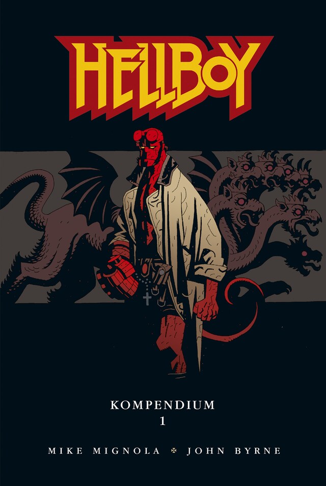 Book cover for Hellboy Kompendium 1