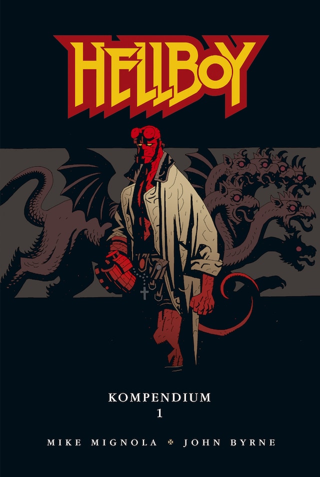 Book cover for Hellboy Kompendium 1