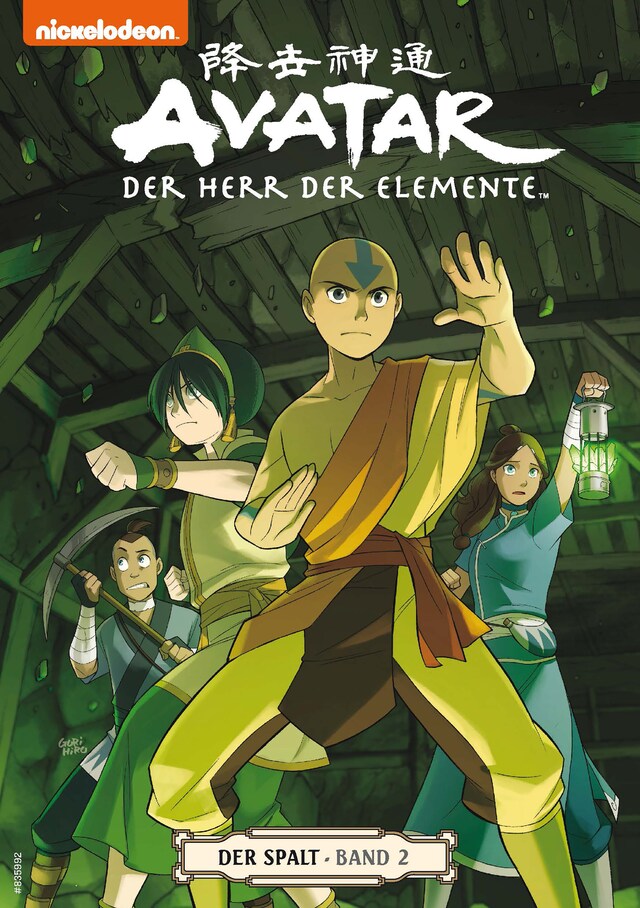 Bogomslag for Avatar - Der Herr der Elemente 9: Der Spalt 2