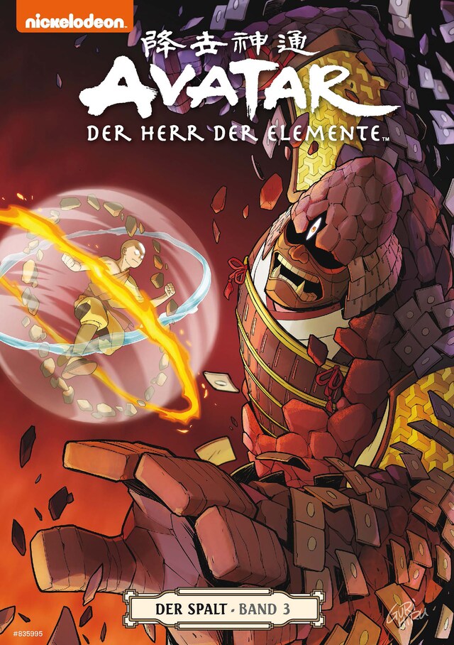 Buchcover für Avatar - Der Herr der Elemente 10: Der Spalt 3