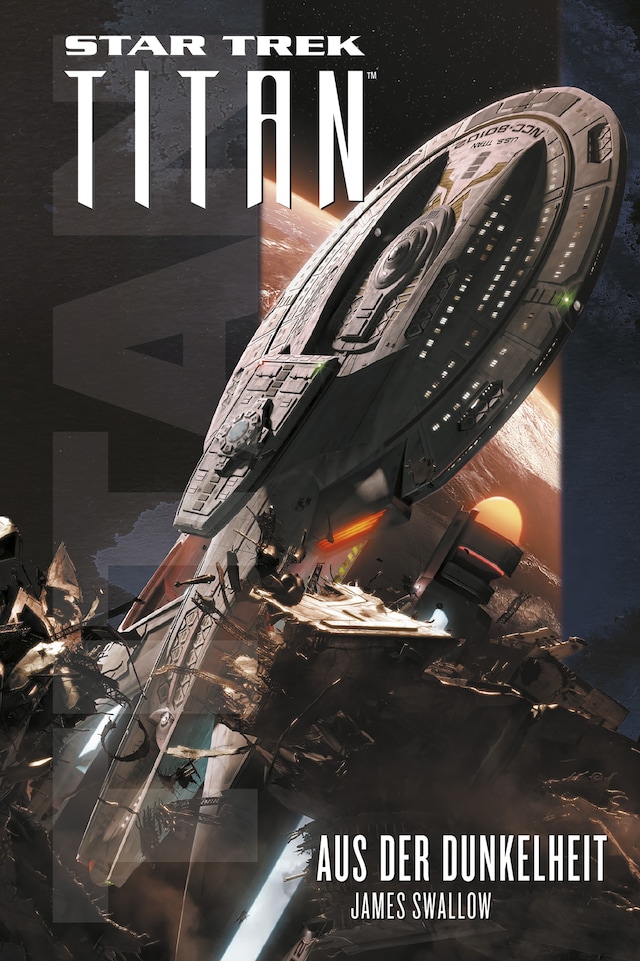 Boekomslag van Star Trek - Titan: Aus der Dunkelheit
