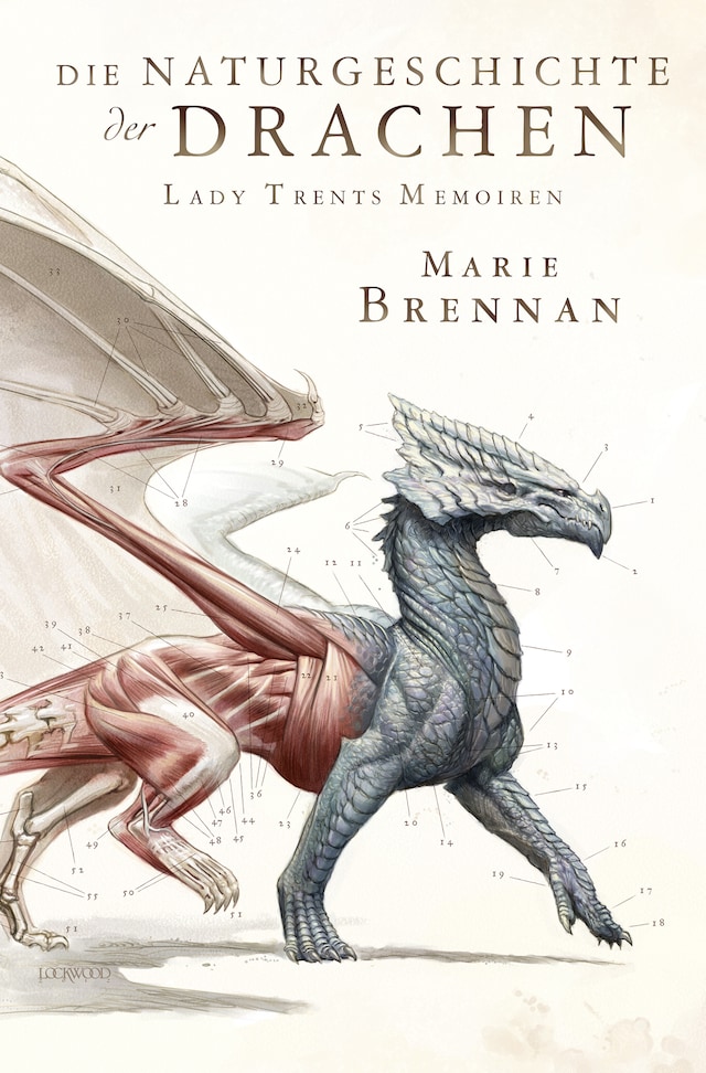 Buchcover für Lady Trents Memoiren 1: Die Naturgeschichte der Drachen