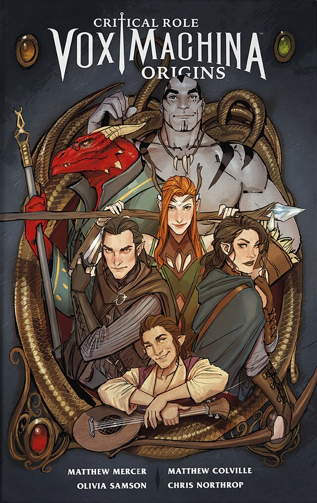 Copertina del libro per Critical Role: Vox Machina Origins