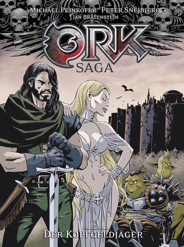 Book cover for Ork-Saga 3: Der Kopfgeldjäger