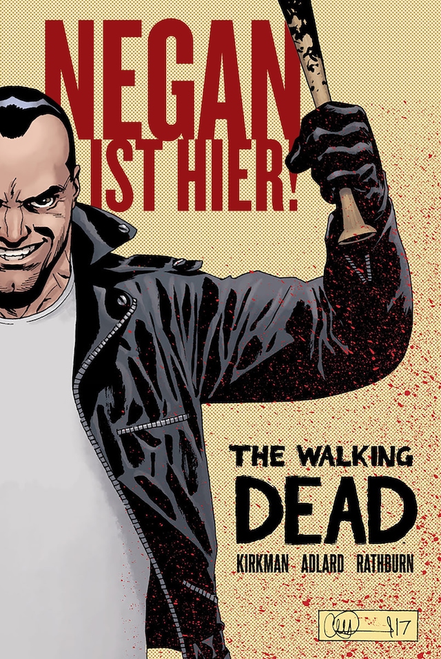 Book cover for The Walking Dead: Negan ist hier!