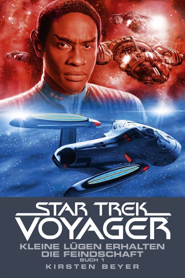 Boekomslag van Star Trek - Voyager 12: Kleine Lügen erhalten die Feindschaft 1