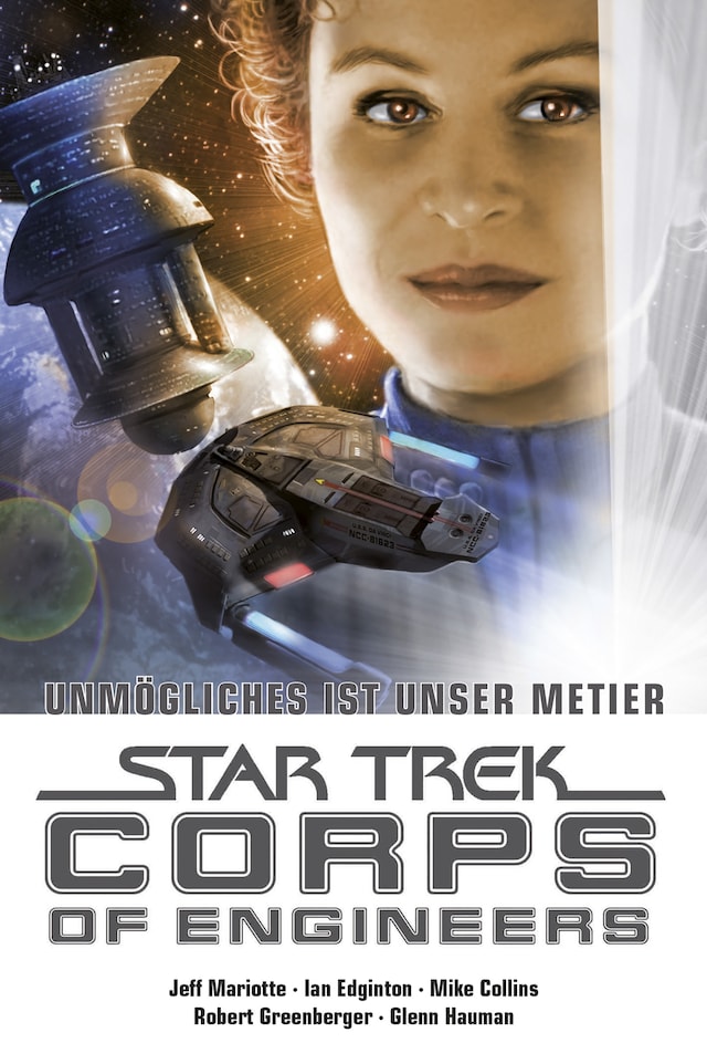 Okładka książki dla Star Trek - Corps of Engineers Sammelband 4