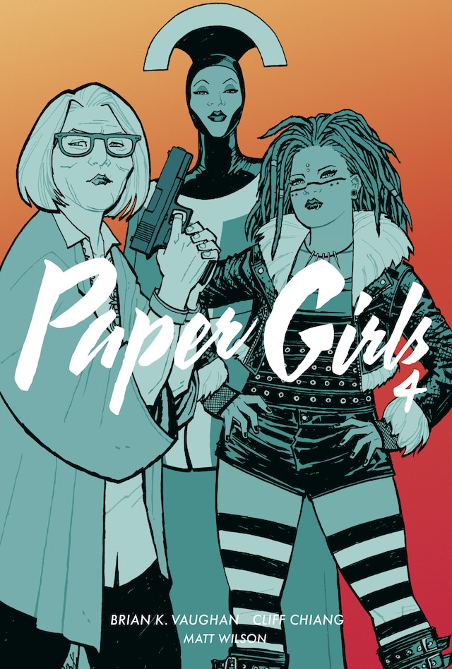 Buchcover für Paper Girls 4