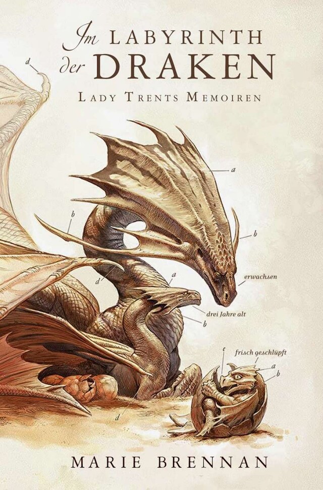 Buchcover für Lady Trents Memoiren 4: Im Labyrinth der Draken