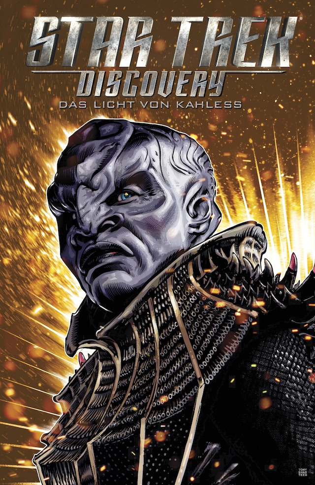 Boekomslag van Star Trek - Discovery Comicband 1: Das Licht von Kahless
