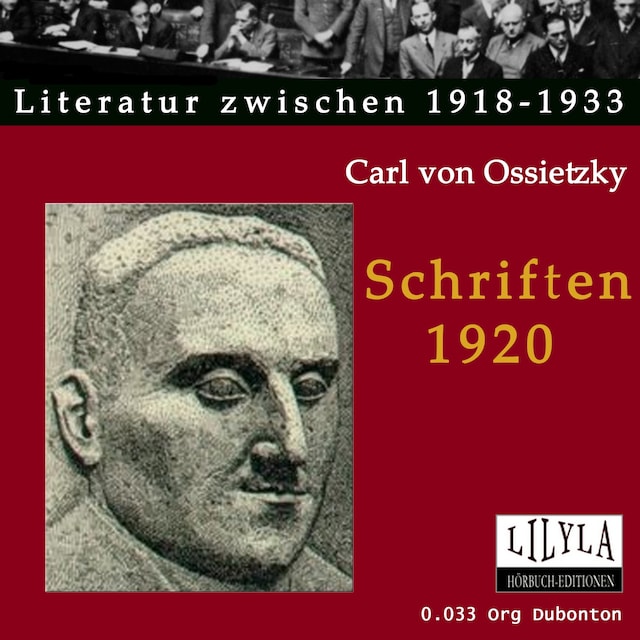 Okładka książki dla Schriften 1920