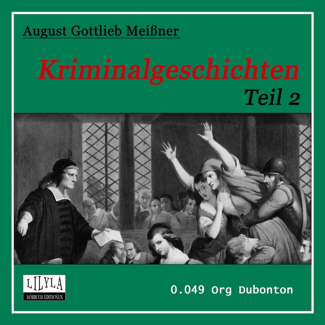 Book cover for Kriminalgeschichten - Teil 2