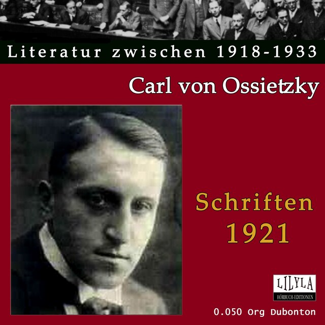 Buchcover für Schriften 1921