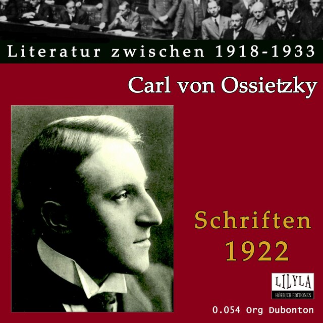 Buchcover für Schriften 1922