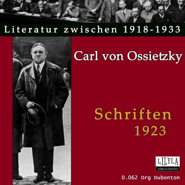 Buchcover für Schriften 1923