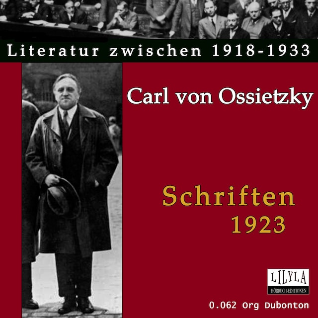Buchcover für Schriften 1923