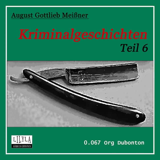 Book cover for Kriminalgeschichten - Teil 6