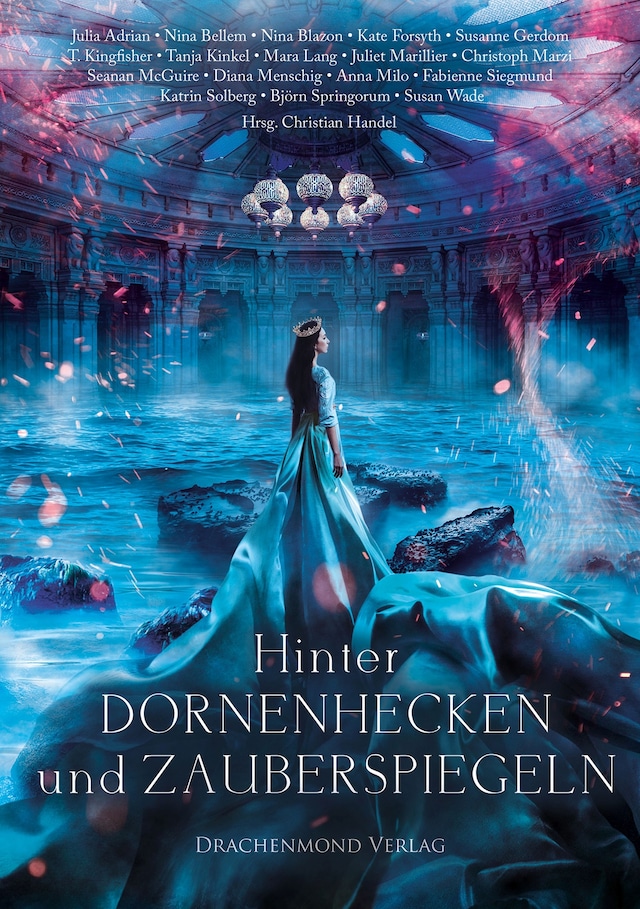 Book cover for Hinter Dornenhecken und Zauberspiegeln