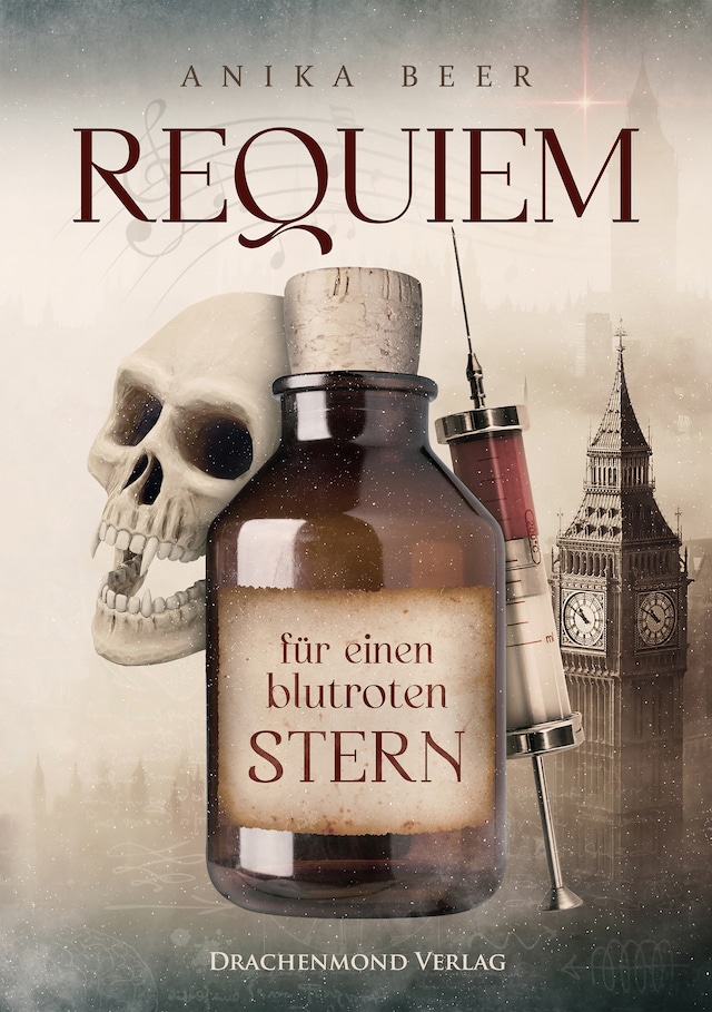Book cover for Requiem für einen blutroten Stern