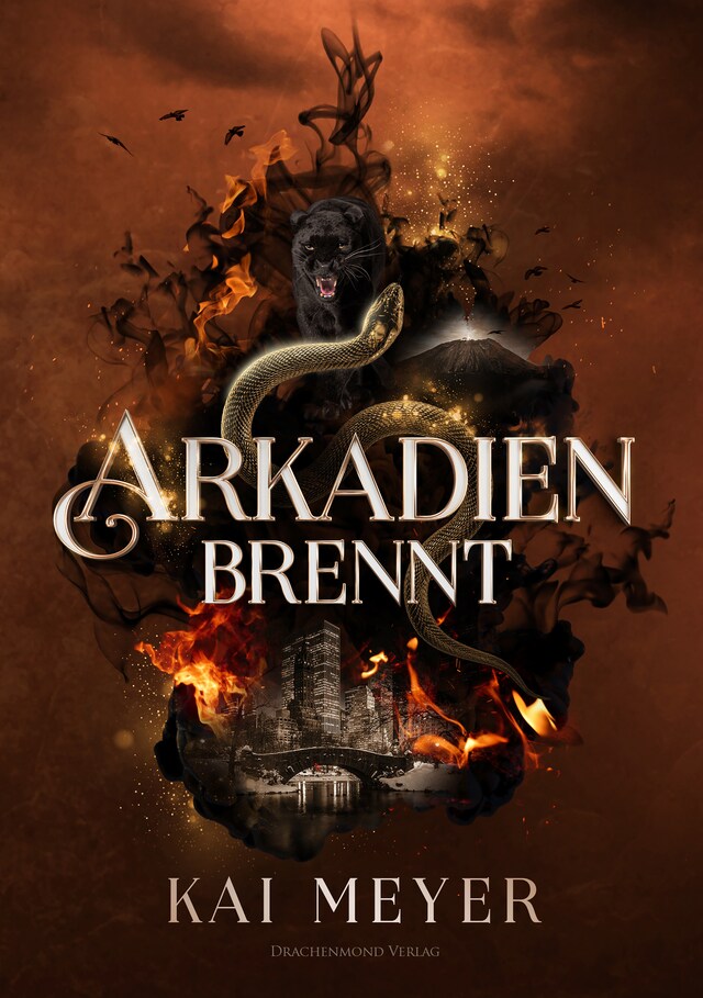 Book cover for Arkadien brennt