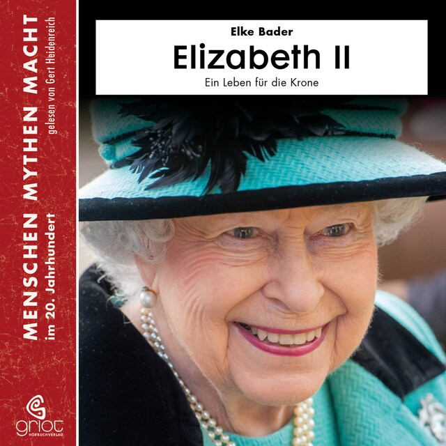 Kirjankansi teokselle Elizabeth II