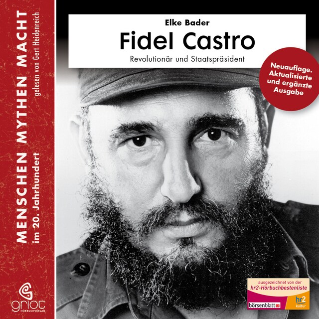 Kirjankansi teokselle Fidel Castro